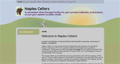 Desktop Screenshot of naplescellars.com